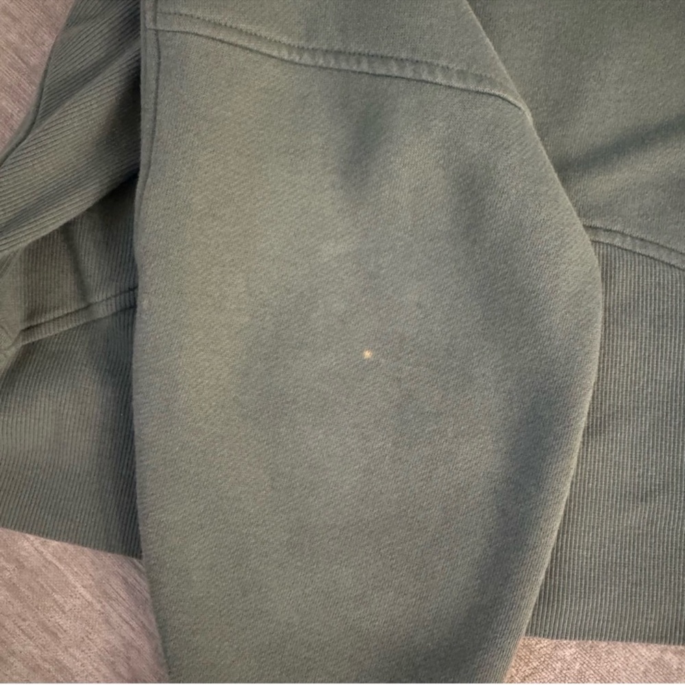 Lululemon Eucalyptus Green Oversized Full-Zip Cropped Scuba Hoodie| XS/S - Picture 7 of 8